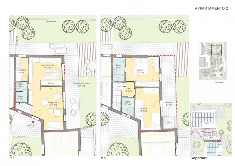 Immagine 12 di Villetta a schiera in vendita  a Venezia