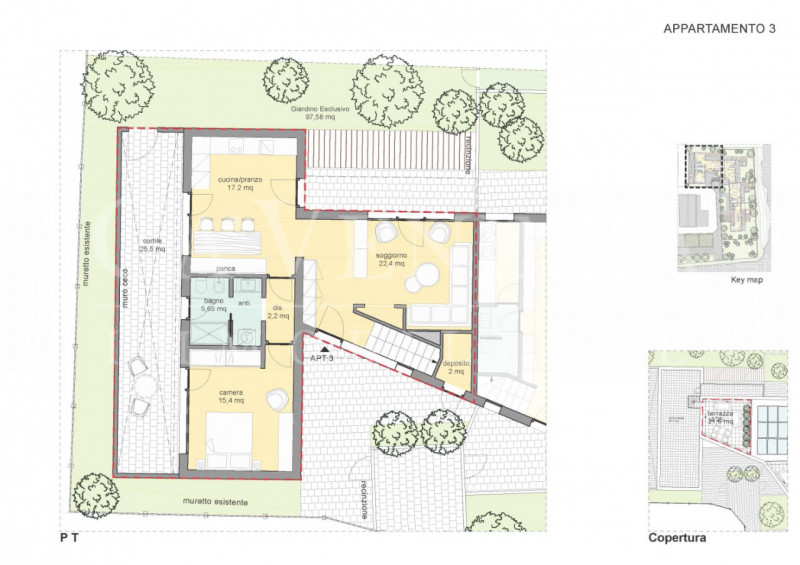 Immagine 12 di Villetta a schiera in vendita  a Venezia