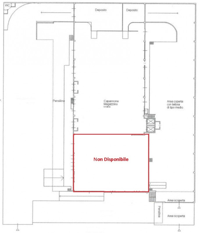 Immagine 19 di Magazzino in affitto  in VIA MECENATE a Milano