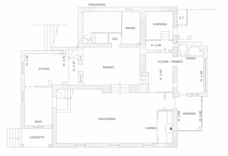 Immagine 58 di Rustico / casale in vendita  in Pischiello a Passignano Sul Trasimeno