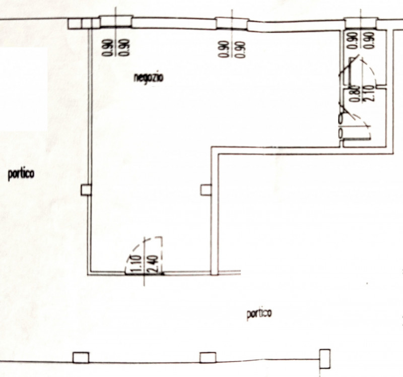 Immagine 15 di Negozio in affitto  in Piazzetta Carlo Cattaneo a Campo San Martino