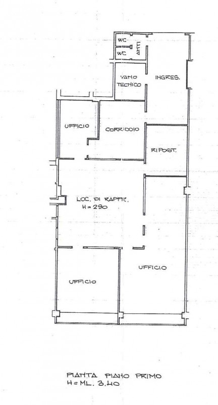 Immagine 4 di Ufficio in vendita  in Viale Vicenza 59 a Bassano Del Grappa