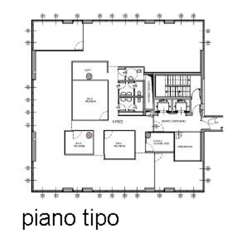 Immagine 5 di Ufficio in affitto  in VIA ANNA MARIA MOZZONI a Milano