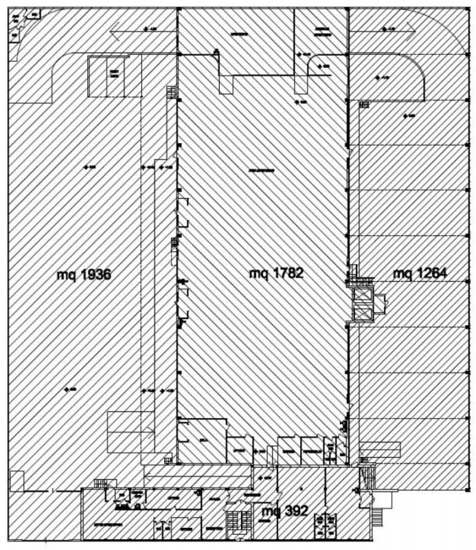 Immagine 19 di Capannone industriale in vendita  in VIA MECENATE a Milano