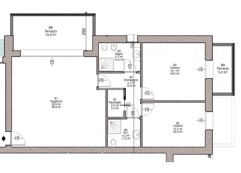 Immagine 22 di Appartamento in vendita  in Via Curzio Frasio a Dolo