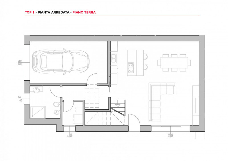 Immagine 5 di Casa trifamiliare in vendita  in via Giovanni Falcone a Vigodarzere