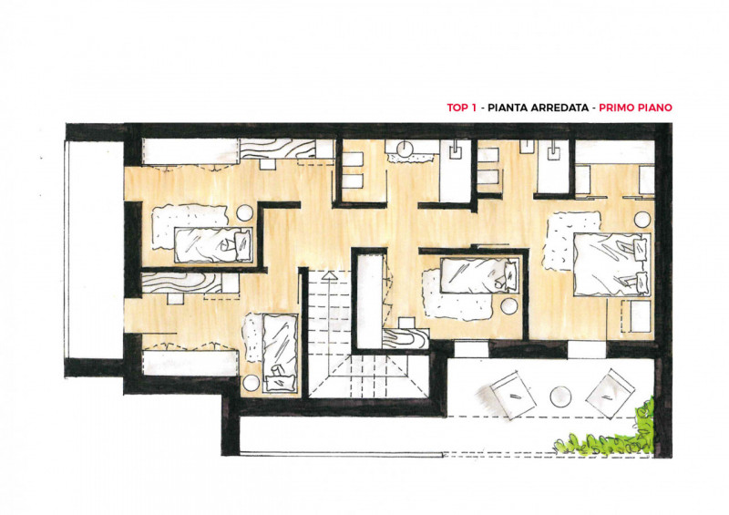 Immagine 9 di Casa trifamiliare in vendita  in via Giovanni Falcone a Vigodarzere