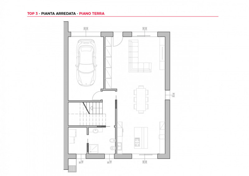 Immagine 5 di Casa trifamiliare in vendita  in via Giovanni Falcone a Vigodarzere