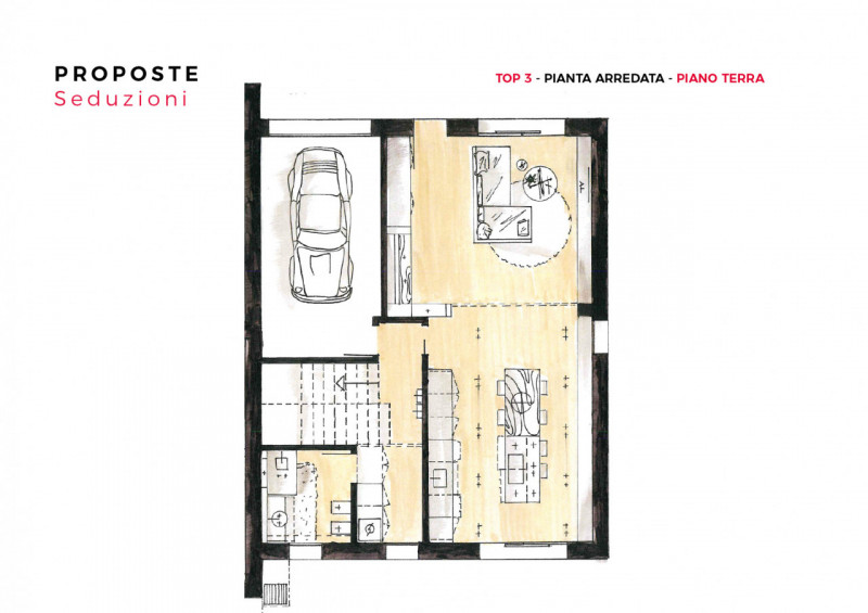 Immagine 8 di Casa trifamiliare in vendita  in via Giovanni Falcone a Vigodarzere
