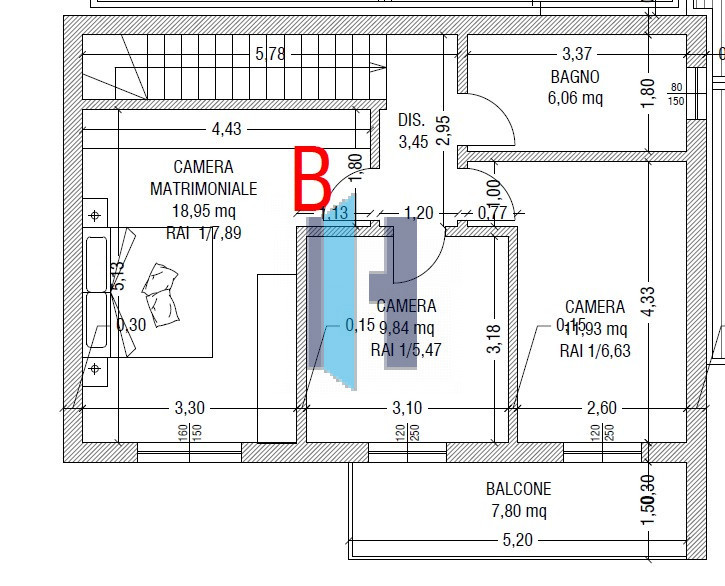 Immagine 30 di Casa trifamiliare in vendita  in via vittorio arici 85 a Brescia