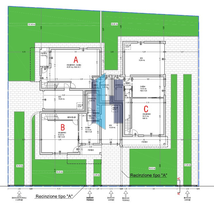 Immagine 32 di Casa trifamiliare in vendita  in via vittorio arici 85 a Brescia