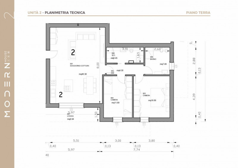 Immagine 14 di Appartamento in vendita  in via Don Alessandro Dittadi a Vigodarzere