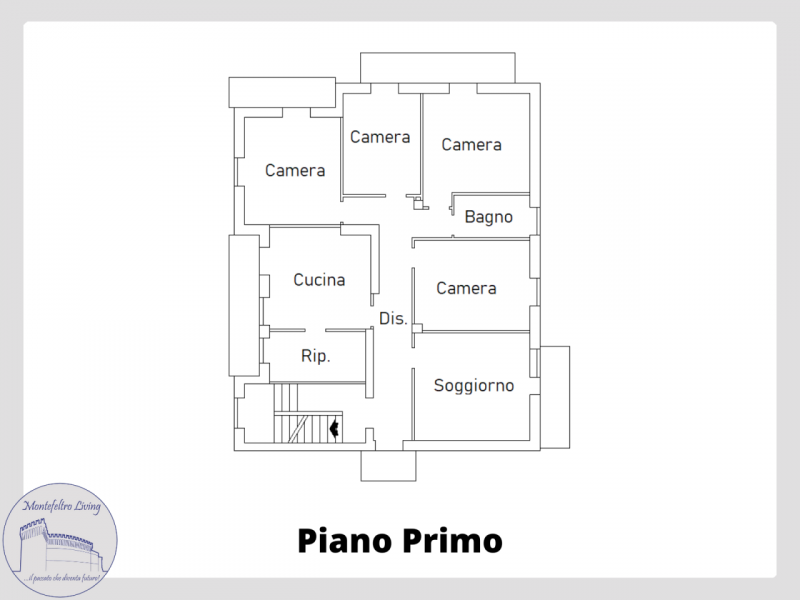 Immagine 30 di Casa indipendente in vendita  in Località Genghe a Carpegna