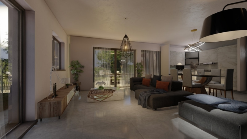 Immagine 7 di Casa bifamiliare in vendita  a Torrile