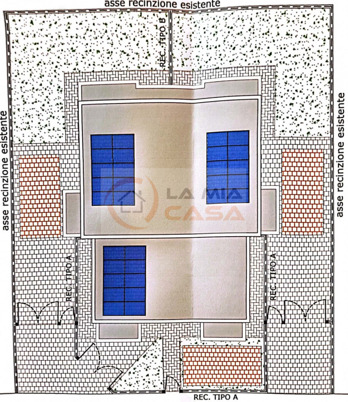 Immagine 2 di Casa trifamiliare in vendita  in Candiana a Candiana