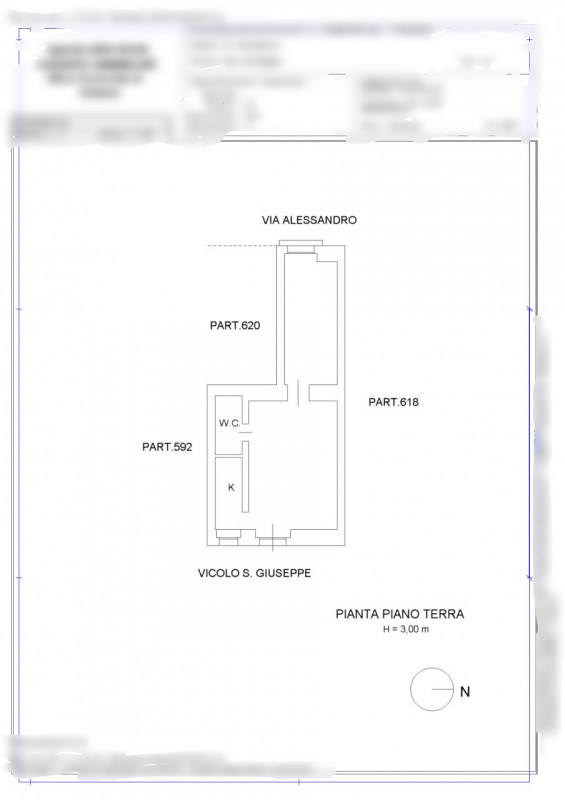 Immagine 10 di Casa indipendente in vendita  in vicolo San Giuseppe n.13 a Palagonia