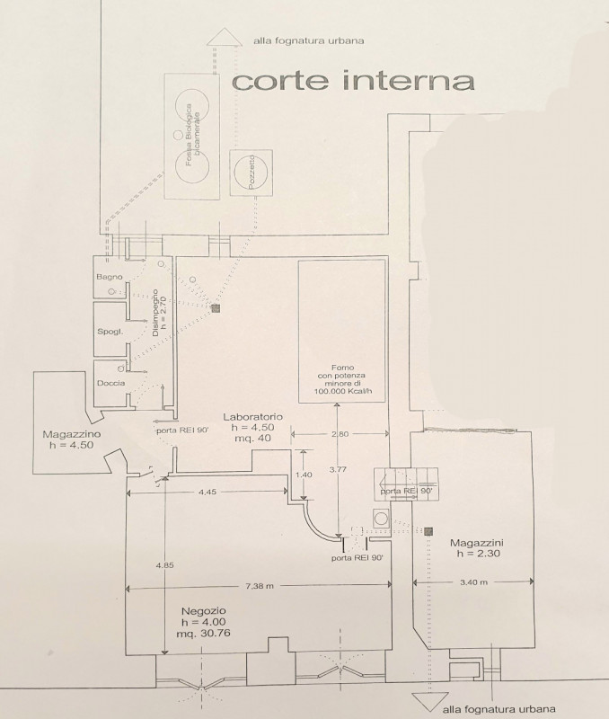 Immagine 14 di Negozio in vendita  in VIA FABBRONI a Firenze