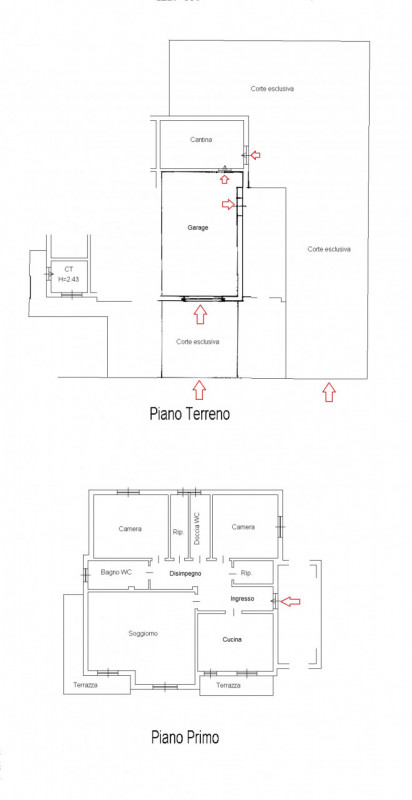 Immagine 27 di Appartamento in vendita  in Via Monte Bianco a Torrita Di Siena