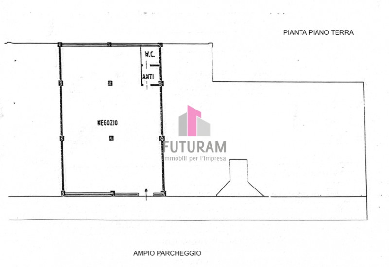 Immagine 2 di Negozio in affitto  in via del santo a Limena