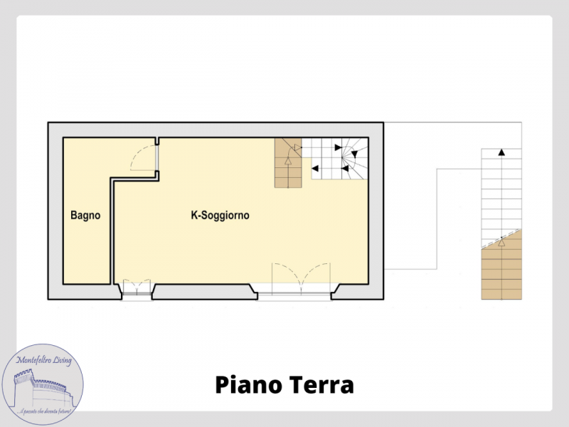 Immagine 21 di Casa indipendente in vendita  in via della Fonte a Sestino