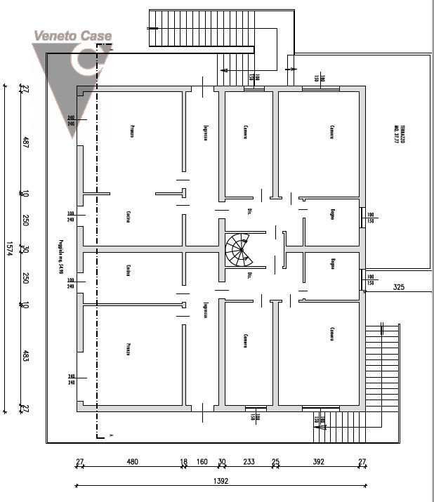 Immagine 20 di Casa indipendente in vendita  a Saonara