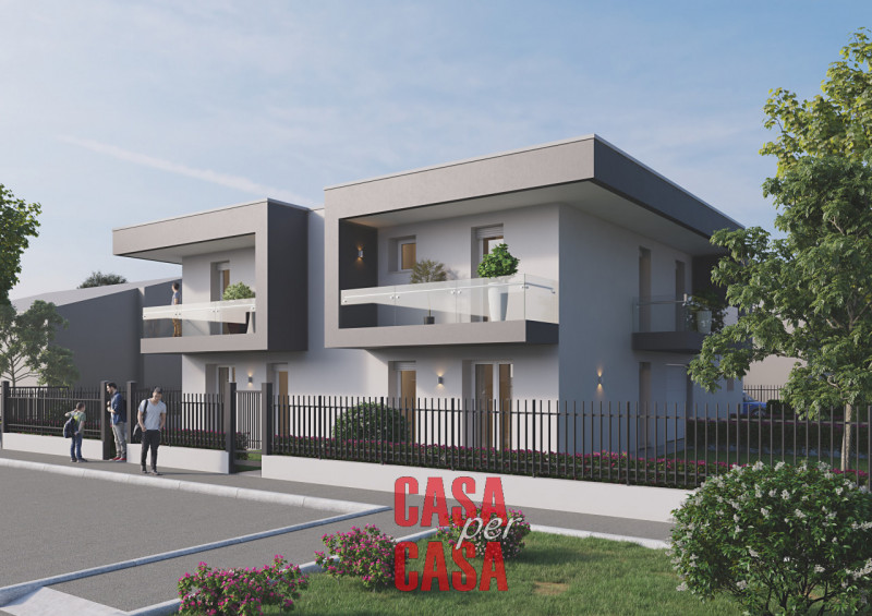 Immagine 13 di Casa bifamiliare in vendita  in via colombo a Monselice