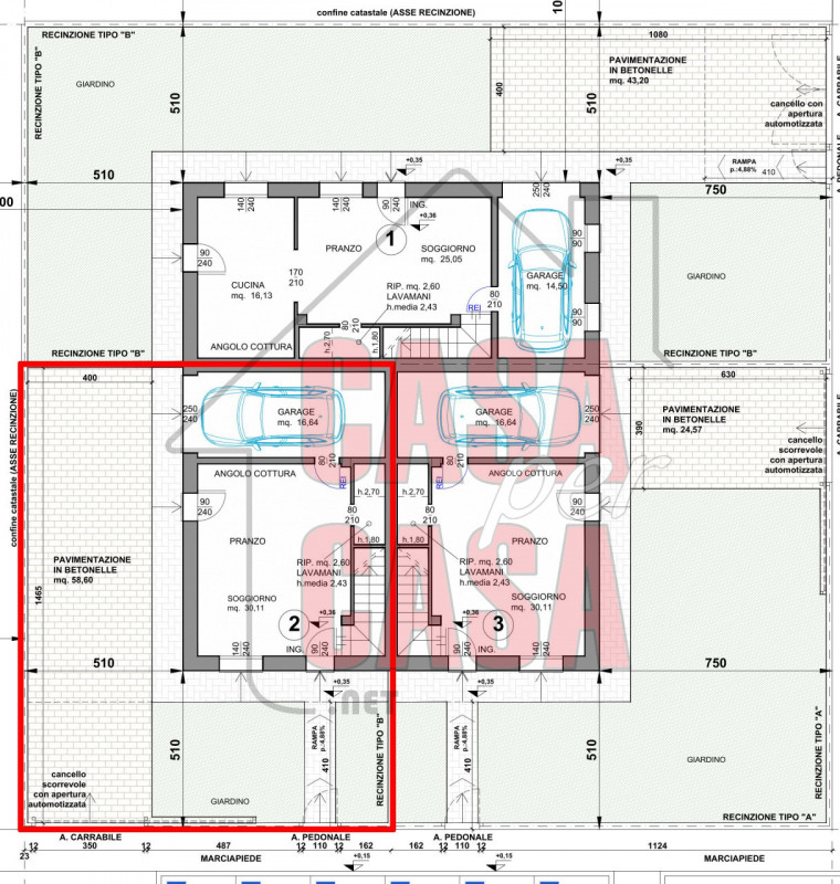 Immagine 19 di Casa bifamiliare in vendita  in via colombo a Monselice