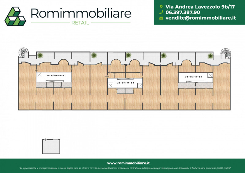 Immagine 9 di Ufficio in vendita  in Via Dei Cochi a Roma