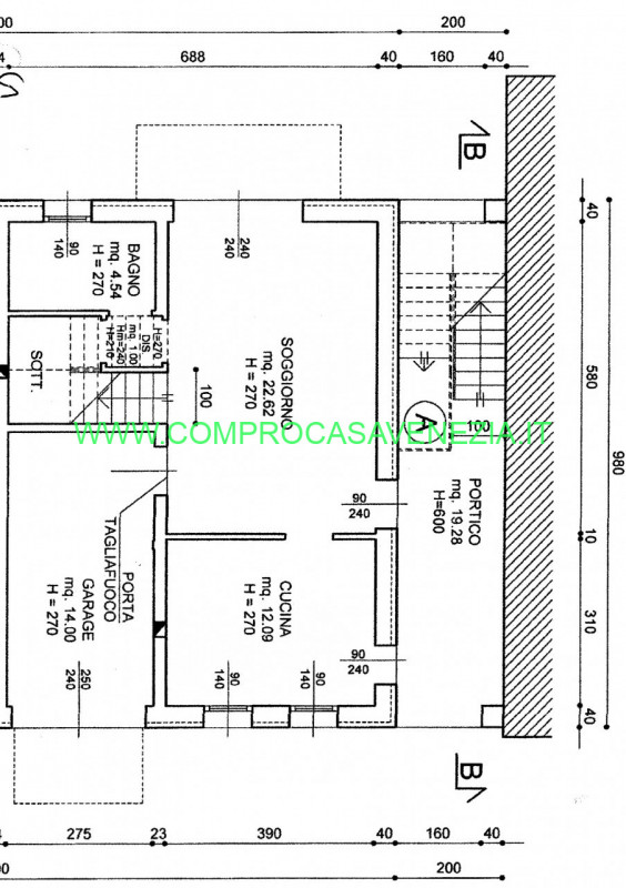 Immagine 4 di Casa bifamiliare in vendita  in VIA VILLABONA a Venezia