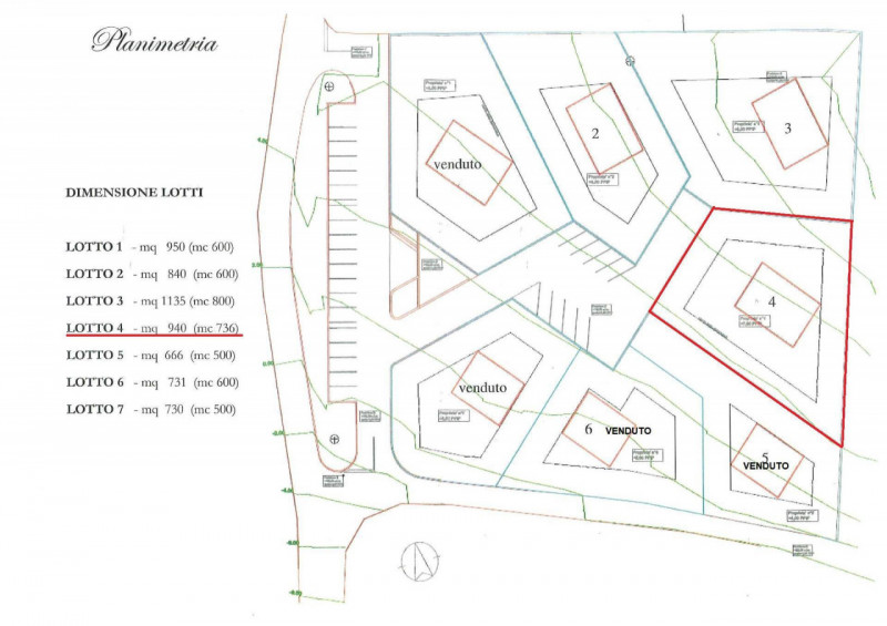 Immagine 5 di Terreno in vendita  in Via baden pawell a Monteviale
