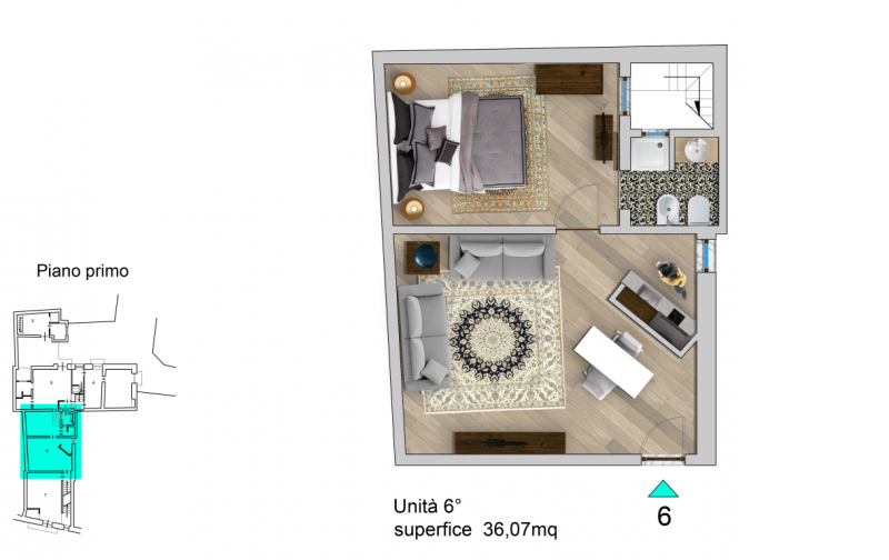 Immagine 3 di Casa indipendente in vendita  in via dogali e saati 10 a Noto