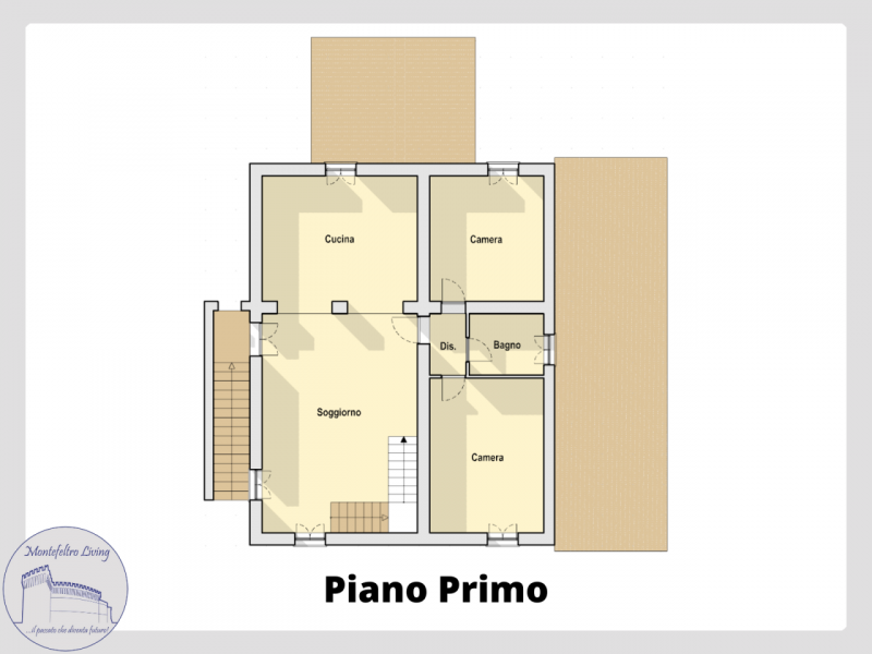 Immagine 30 di Casa indipendente in vendita  in località Castelcavallino a Urbino