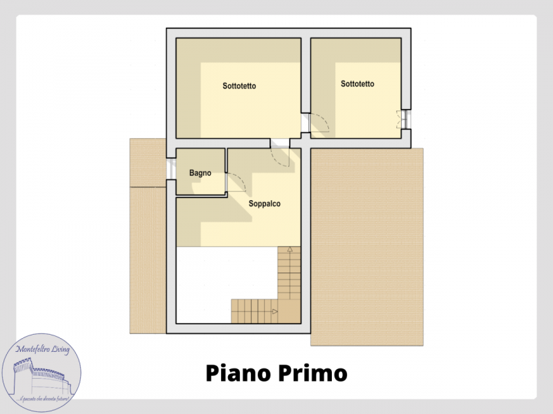 Immagine 31 di Casa indipendente in vendita  in località Castelcavallino a Urbino