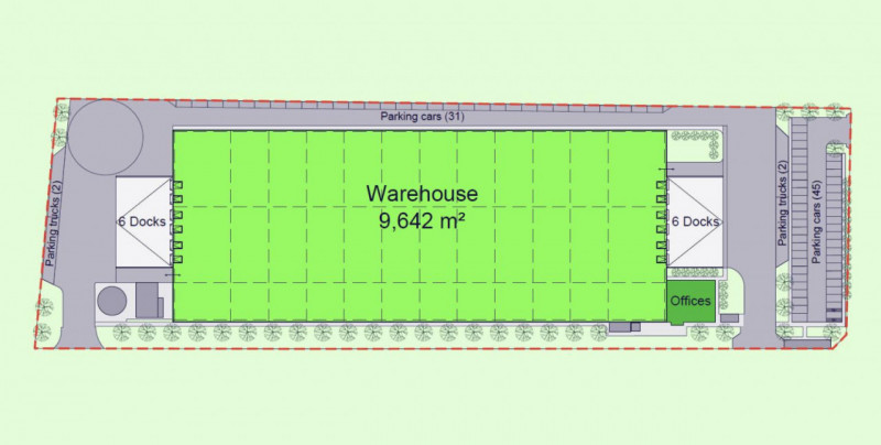 Immagine 9 di Capannone industriale in affitto  in VIA VIALBA a Novate Milanese