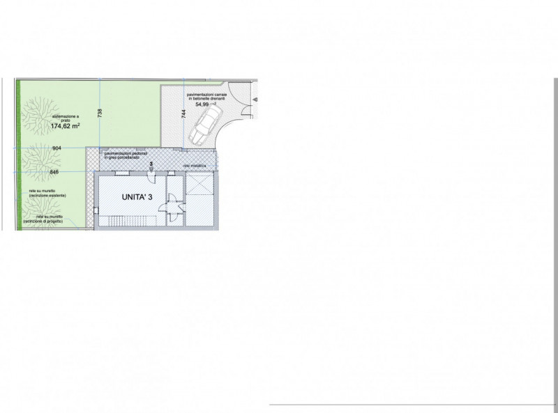 Immagine 17 di Villetta a schiera in vendita  in VIA BOSCO PASTO' a Padova