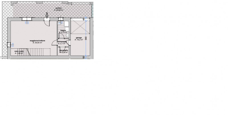 Immagine 18 di Villetta a schiera in vendita  in VIA BOSCO PASTO' a Padova