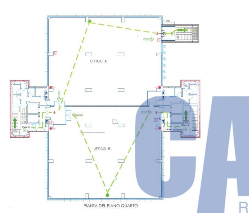 Immagine 23 di Ufficio in affitto  in VIA KULISCIOFF ANNA a Milano