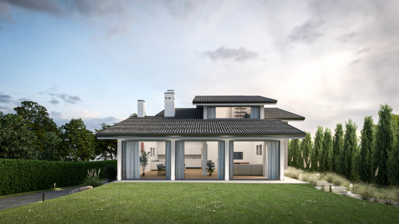 Immagine 3 di Casa indipendente in vendita  a Mestrino