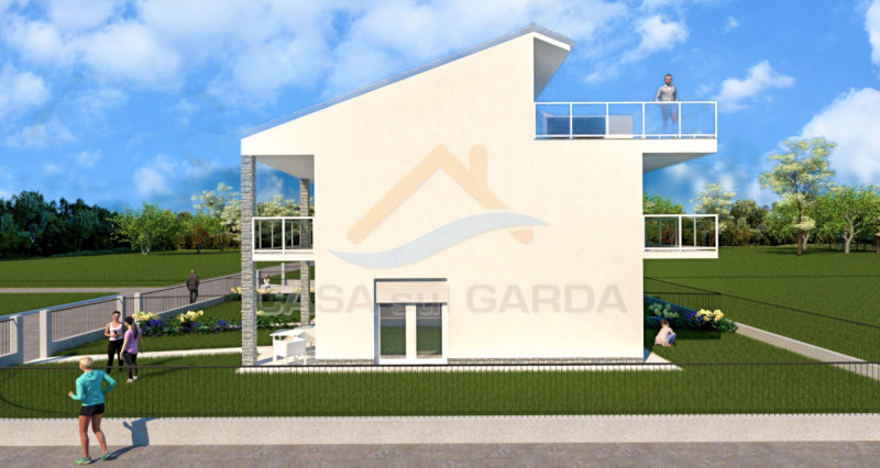 Immagine 4 di Villetta a schiera in vendita  in VIA SPOSETTI a Desenzano Del Garda