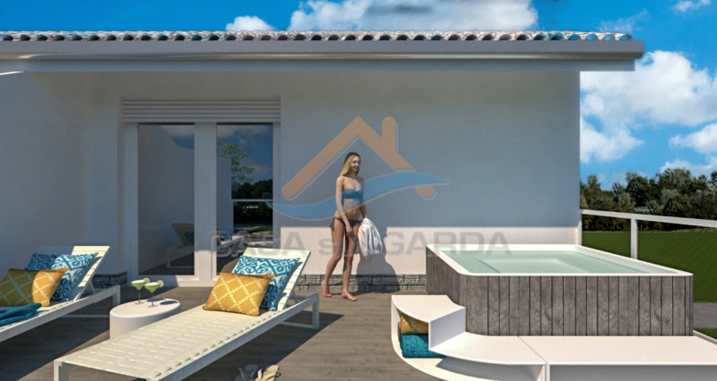 Immagine 7 di Villetta a schiera in vendita  in VIA SPOSETTI a Desenzano Del Garda