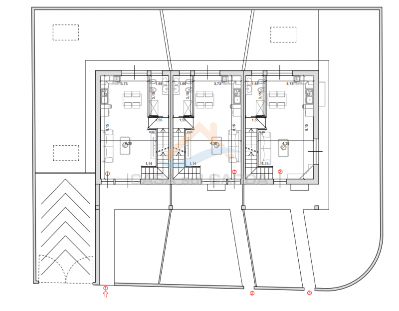 Immagine 8 di Villetta a schiera in vendita  in VIA SPOSETTI a Desenzano Del Garda