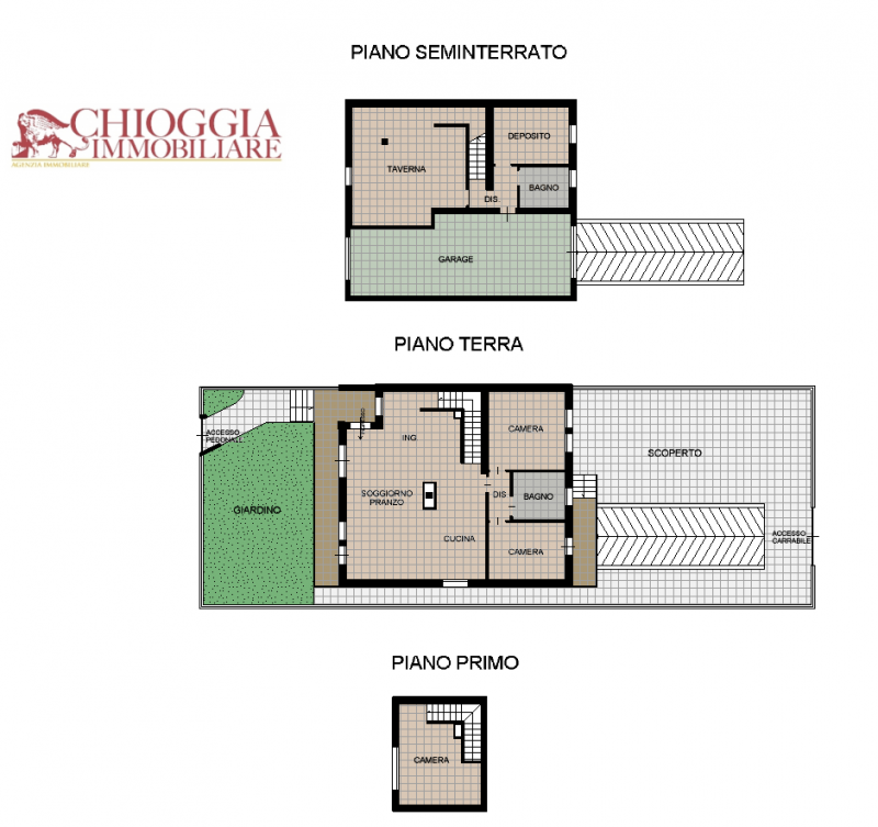 Immagine 39 di Casa bifamiliare in vendita  in Via San Giuseppe a Chioggia