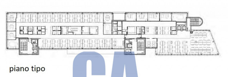 Immagine 2 di Ufficio in affitto  in VIA POLESINE a Milano