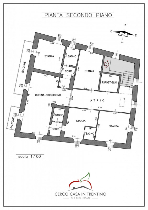 Immagine 30 di Appartamento in vendita  in Via 3 Novembre a Fiave'