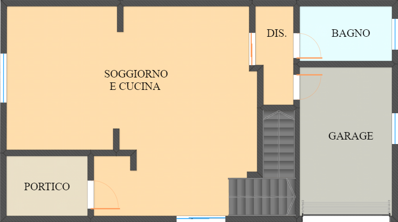 Immagine 6 di Casa bifamiliare in vendita  in Via Giuseppe Garibaldi a Bovolenta