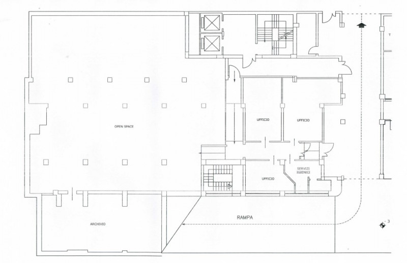Immagine 8 di Ufficio in affitto  in Via Cristoforo Colombo 149 a Roma