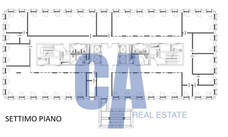 Immagine 24 di Ufficio in affitto  in PIAZZA MONTE TITANO a Milano