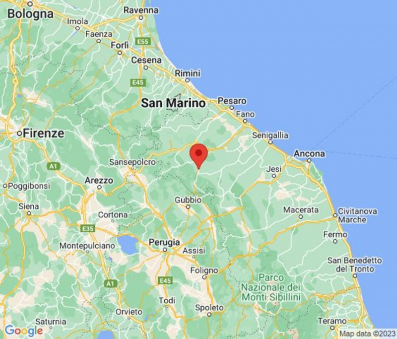 Immagine 11 di Terreno in vendita  in Località Candiracci, SP 3 – Via Flaminia Nord, N. snc a Cagli