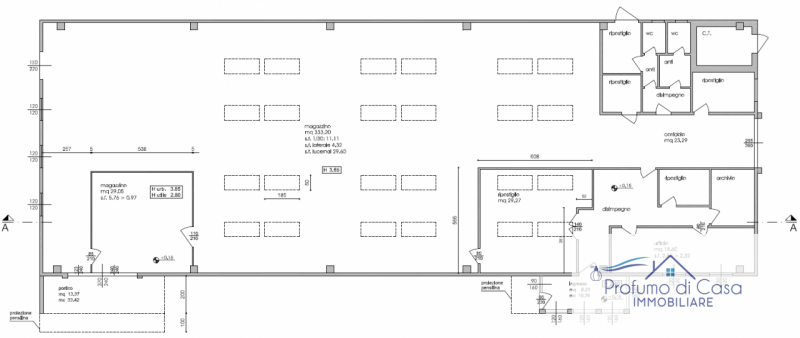 Immagine 14 di Capannone industriale in vendita  in Via Dante Alighieri a Stra