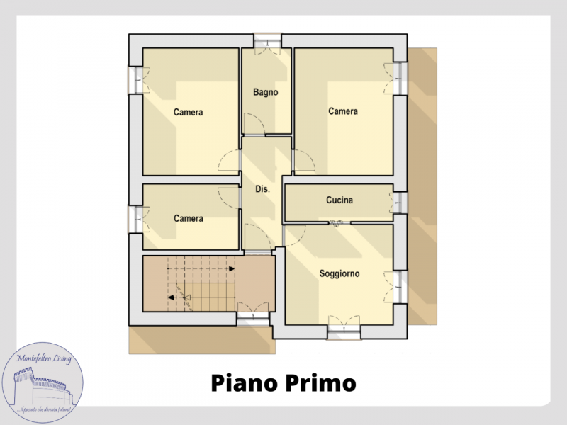 Immagine 18 di Casa bifamiliare in vendita  in via Ca' Ivano a Pietrarubbia